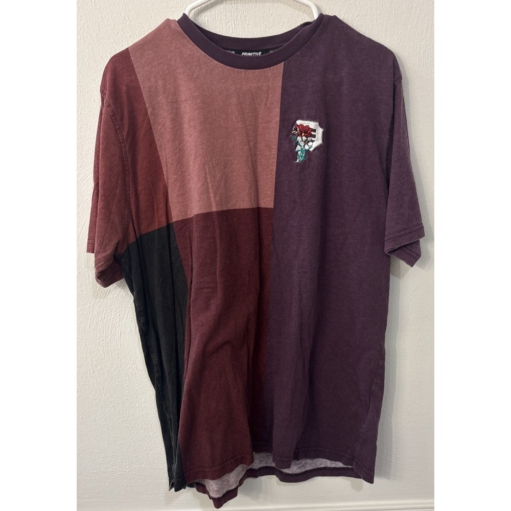 Primitive‎ Skateboarding Mens Large Multicolor Short Sleeve T-Shirt